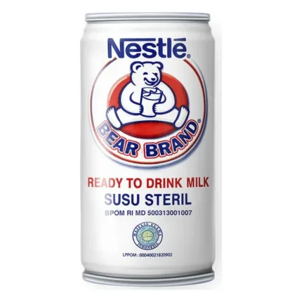 Nestle Bear Brand Sterilized Milk RTD 189ml