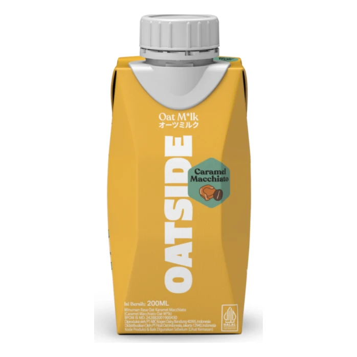 Oatside Oat Milk Caramel Macchiato 200ml (Caps) Oatside Oat Milk Caramel Macchiato 200ml (Caps)