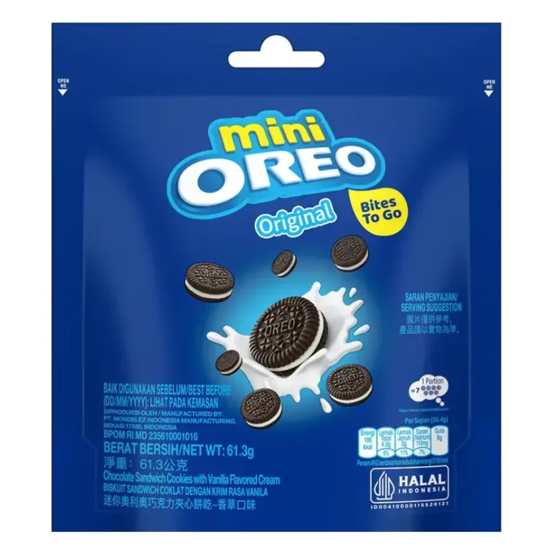 Oreo Bites Pouch 61,3gr Original