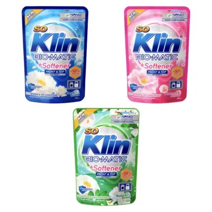 SoKlin Biomatic Liquid Detergent Pouch 700ml